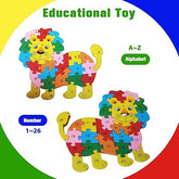 2 in 1 Animal Puzzle  - Pack of 1 - Lion